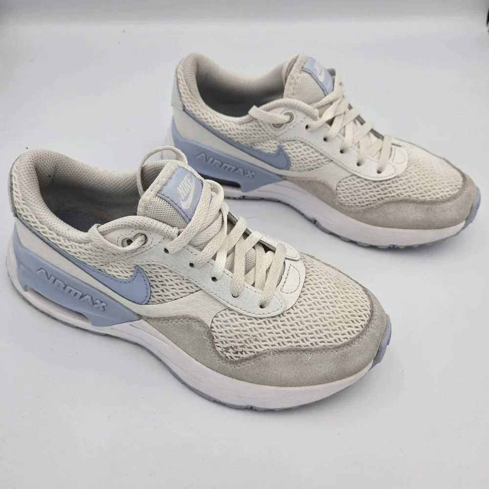Nike‎ KIDS Air Max System  Size 4y 'White Cobalt Bliss' (DQ0284-111),